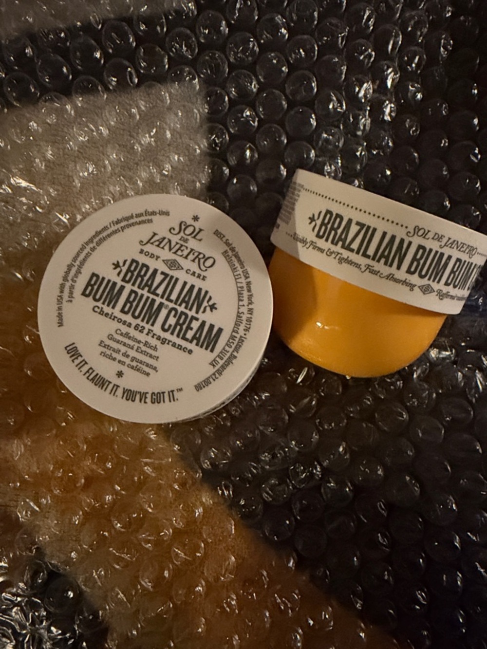 2X Sol de Janeiro Yellow Brazilian Bum Bum Cream Jar 1.7 oz